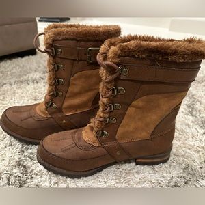 NWOT, Women’s Boots, Brown, Size 8